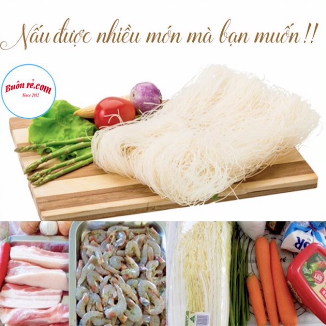 1kg Bún gạo trắng/Bún gạo khô đặc sản Cao Bằng nguyên chất  - Bữa ăn sáng lý tưởng