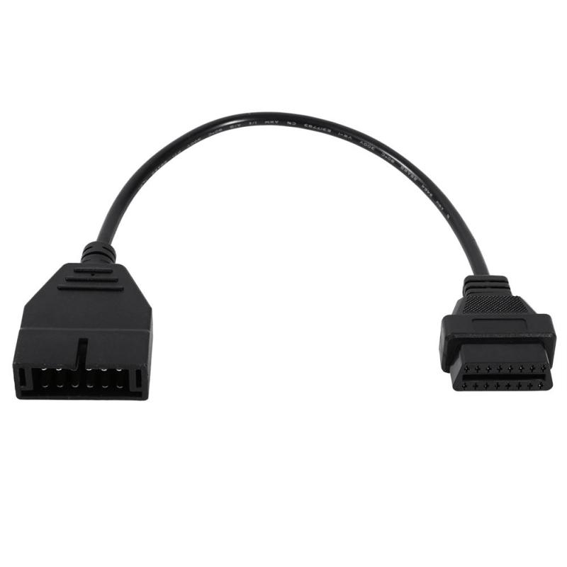 Đầu chuyển đổi có cáp dẫn dùng chẩn đoán lỗi xe hơi 12 OBD1 sang 16 OBD2
