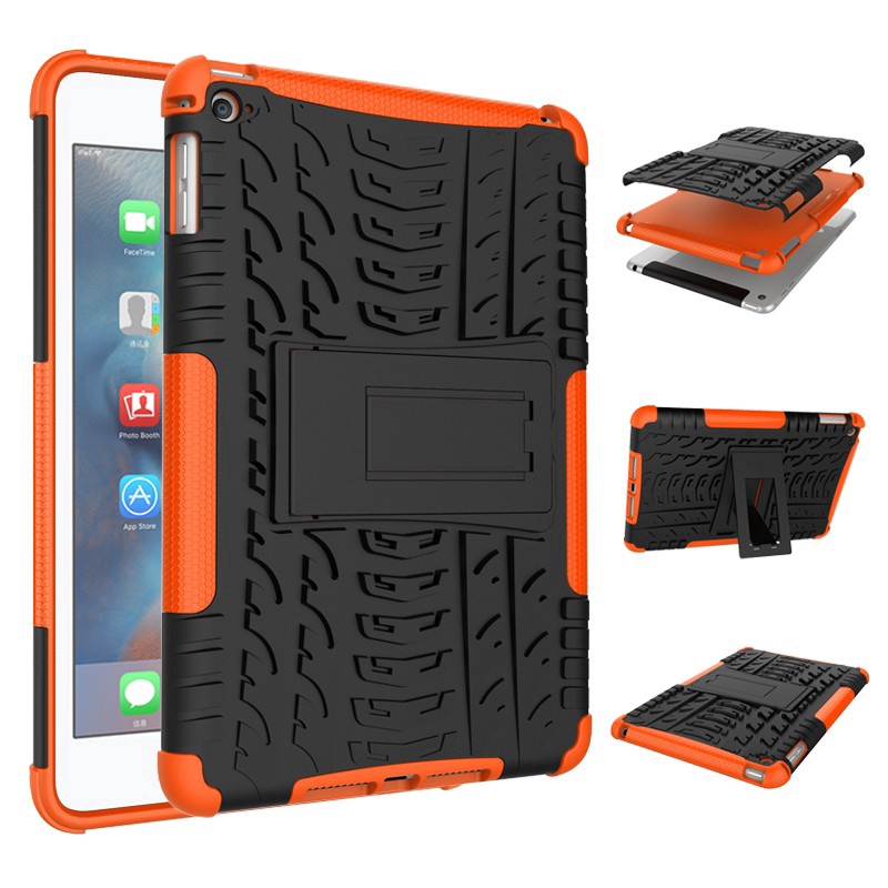 For [ Apple iPad Mini 4 ] Shockproof Tough Rugged Armor Hard Kickstand Back Tablet Case | BigBuy360 - bigbuy360.vn