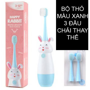 Bàn chải đánh răng điện tự động-bàn chải cho bé 2,3,4 ...12 tuổi-Bàn chải đánh răng hình thú ngộ nghĩnh-BH 3 tháng