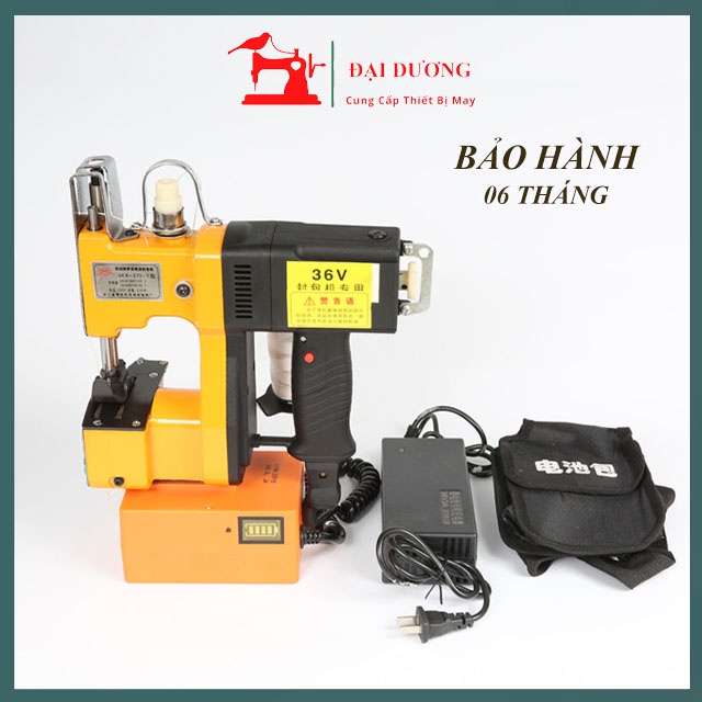 Máy May Bao Bì Chạy Pin > Máy Khâu Bao Cầm Tay Sử Dụng Pin 36V Chuyên May bao dệt đựng gạo pp