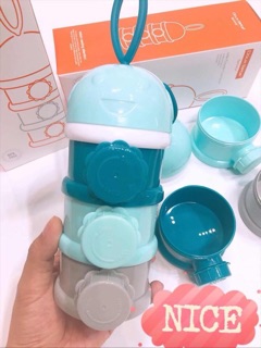 Hộp chia sữa 3 ngăn Douxbebe
