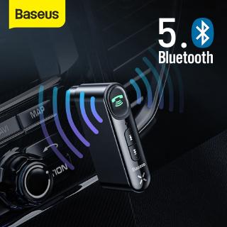 Baseus Car Aux Bluetooth 5.0 Adapter Wireless 3.5mm Audio Receiver for Auto Bluetooth Handsfree Car Kit Speaker Headphone