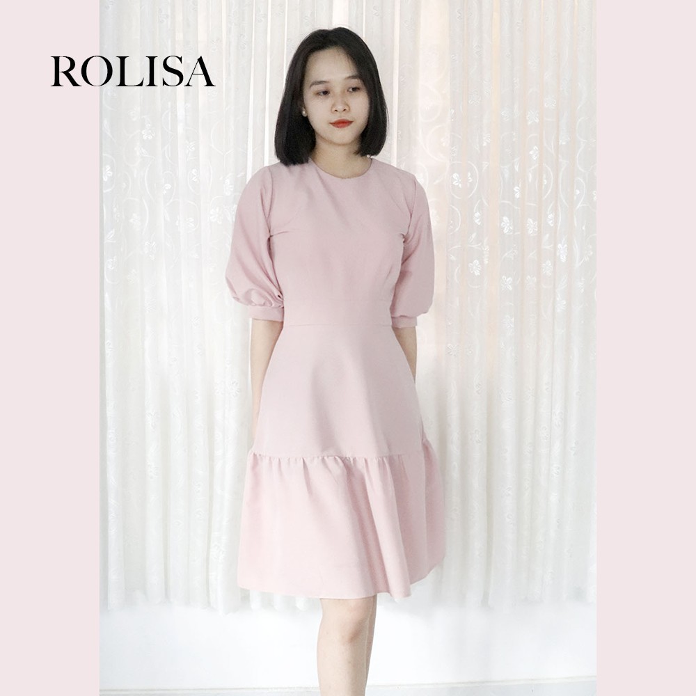 Đầm váy dự tiệc, công sở dễ thương Rolisa RD004