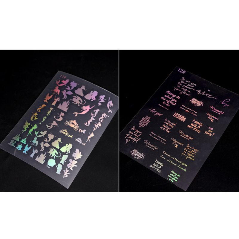 Miếng Dán Resin Epoxy Lấp Lánh Nhiều Họa Tiết Dùng Trang Trí Trang Sức