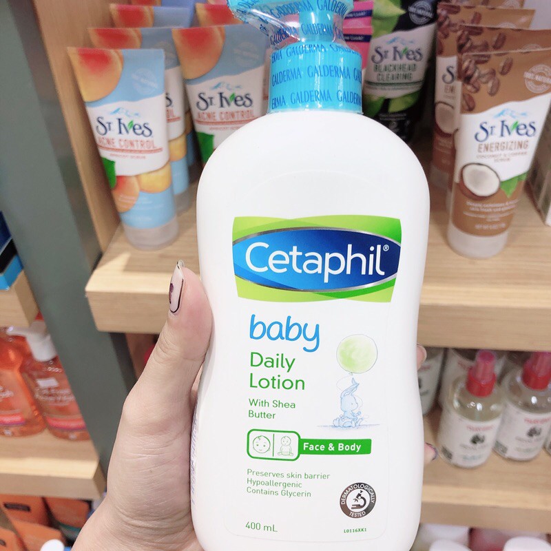 Sữa dưỡng ẩm Cetaphil Baby Daily Lotion With Shea Butter ( 400mL )