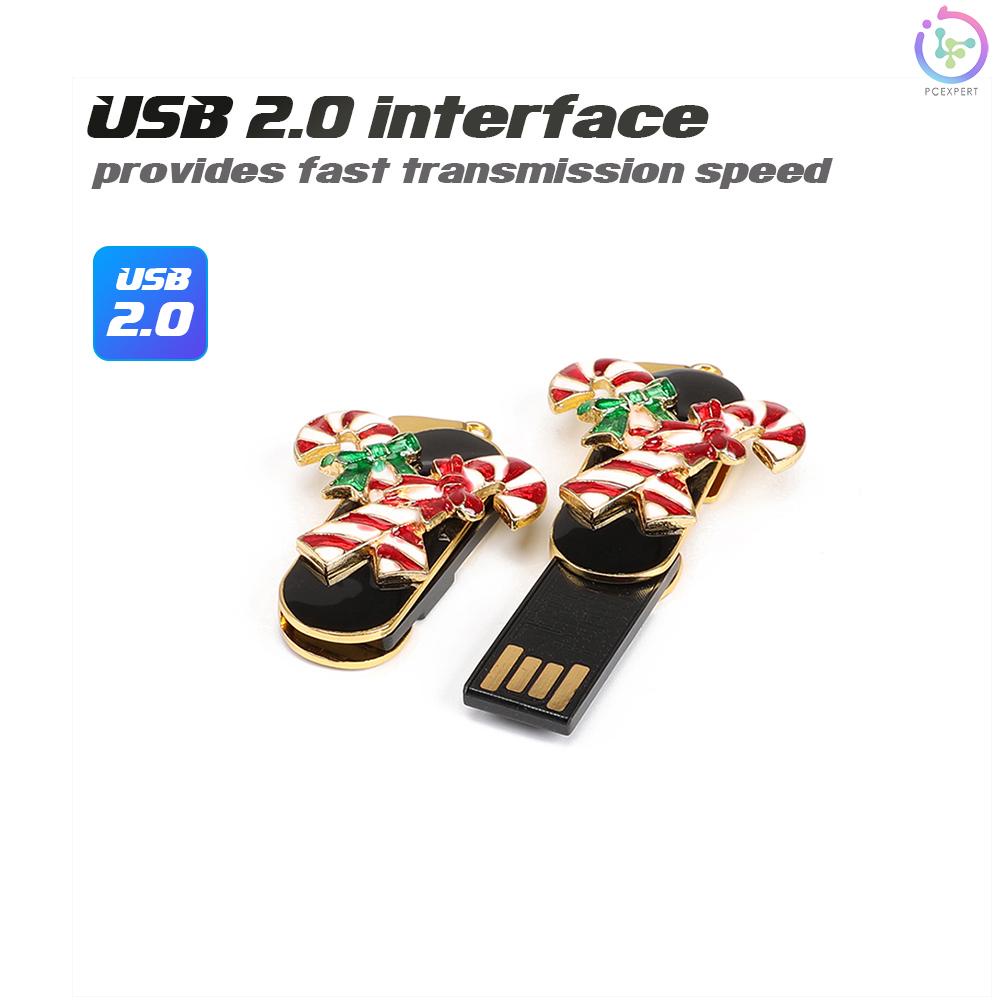 Creative Christmas Series U Disk Portable USB 2.0 High-speed Transmission U Disk Crystal Candy 32GB