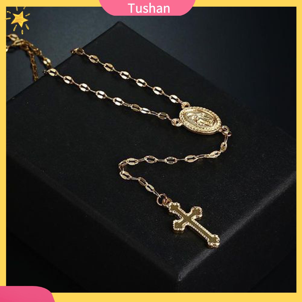 Dây chuyền đính mặt thánh giá độc đáo thời trang
