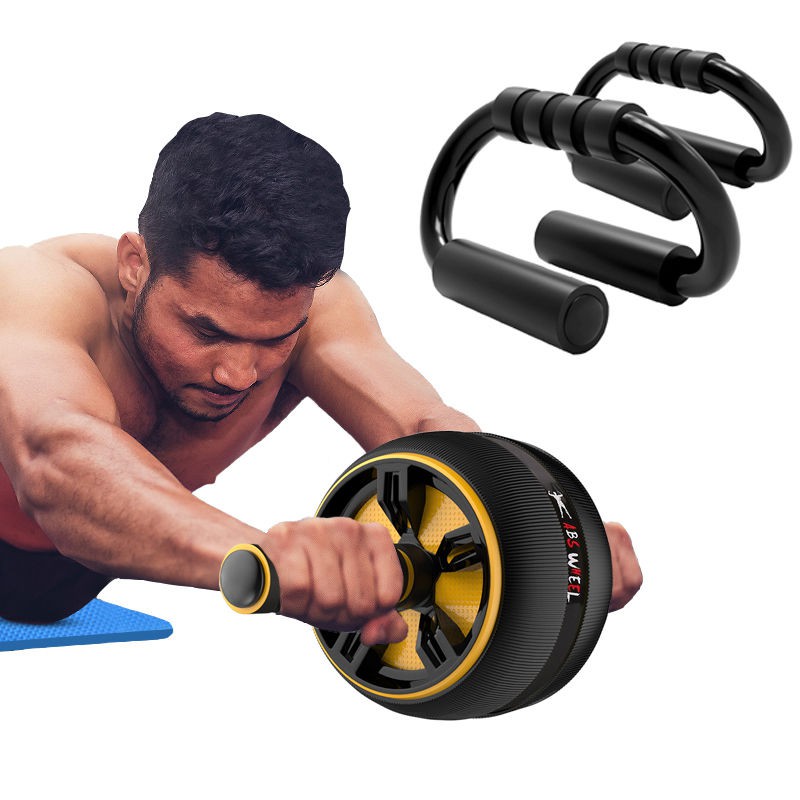 Máy tập cơ bụng bánh xe tập cơ bụng nam tập cơ bụng nữ eo gầy mới bắt đầu tập áo vest dòng dụng cụ thể dục thể thao tại