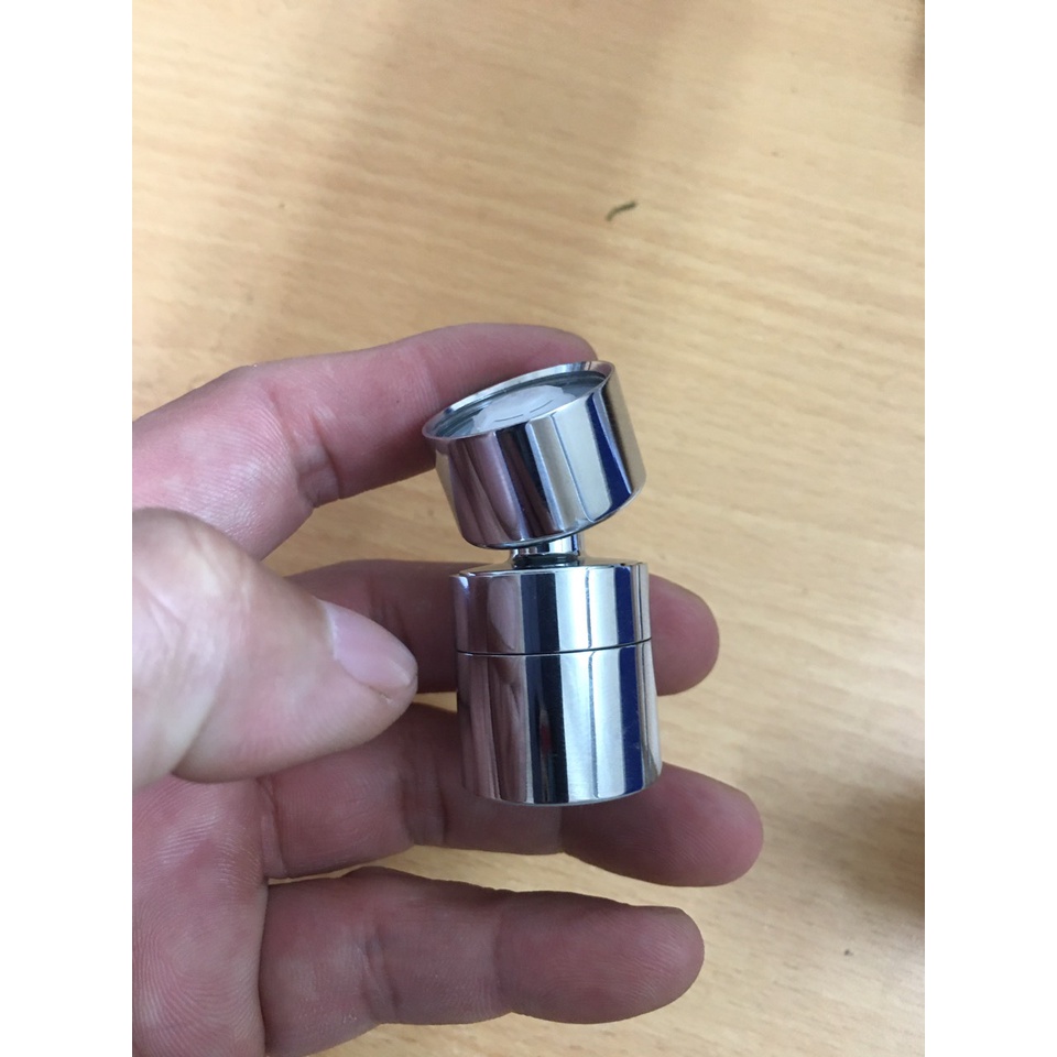 Đầu vòi nối thông minh , tăng áp xoay 306 độ (chất liệu :Đồng mạ crom)