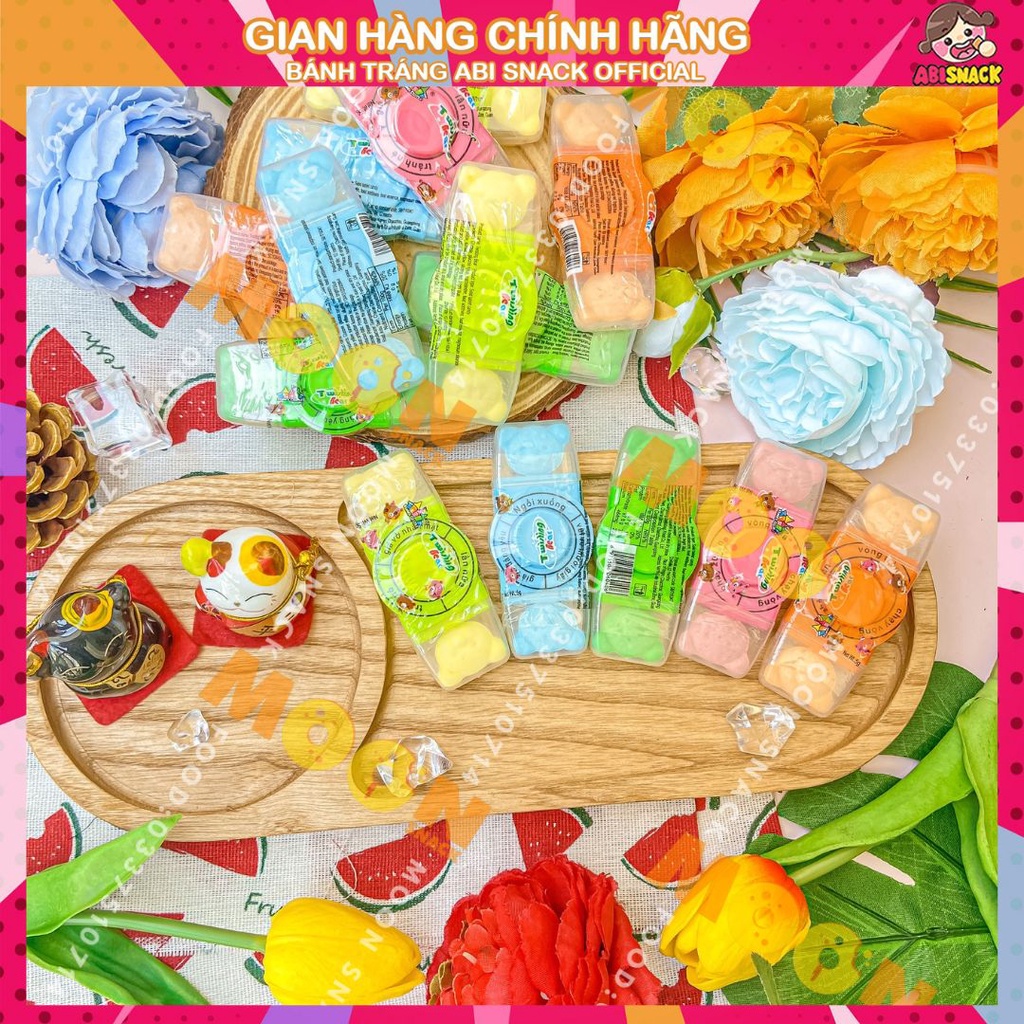 Kẹo gấu vòng xoay thử thách vừa ăn vừa chơi vui twirling bear 5g/1 cái bánh kẹo độc lạ Moon Snack Food