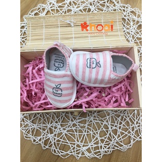 Giày vải sơ sinh La Pomme Booties