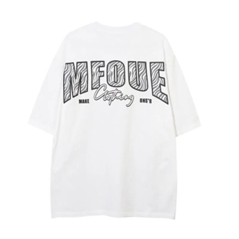 Áo Thun Ngắn Tay In Hình Bưởi Phong Cách Hip Hop Mỹ 2022 Cá Tính