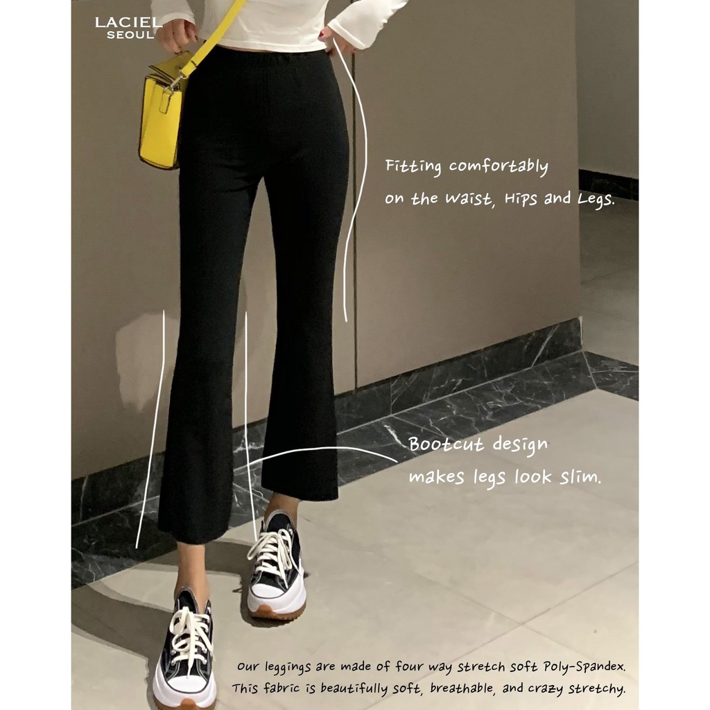 LEGGING- Quần legging ống loe freesize (Laciel official)