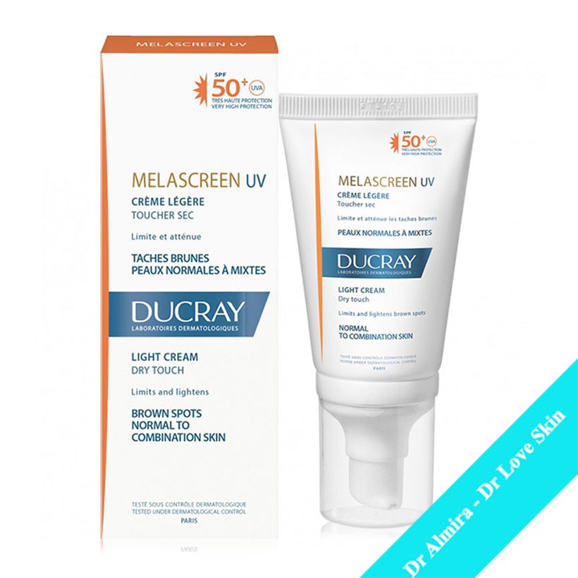 Kem Chống Nắng Chống Oxy Hóa Sáng Da Ducray Melascreen UV Light Cream SPF50