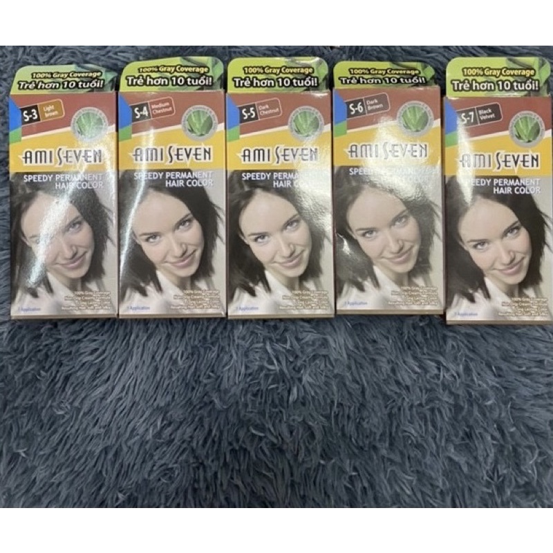 Màu nhuộm phủ bạc AMISEVEN