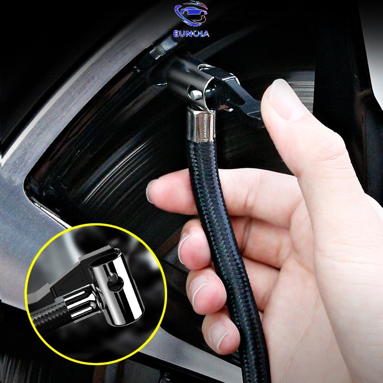 Bơm Ô Tô Mini Tự động ngắt Steelmate P05- Shop phụ kiện đồ chơi ô tô xe hơi EUNOIA