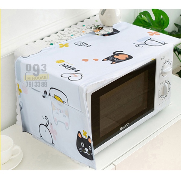 Áo Trùm Tủ Lạnh, Lò Nướng, Vi Sóng Đa Năng Chống Bụi Nước Phủ ViBa