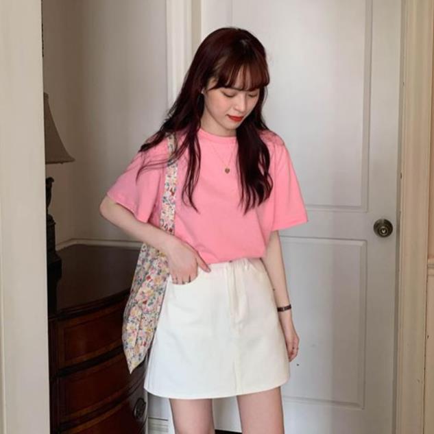 Chân váy jean Lưng Cao Dáng Chữ A Phong Cách Hàn Quốc | BigBuy360 - bigbuy360.vn