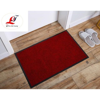 [CHỐNG TRƯỢT]THẢM CHÙI CHÂN NỈ ĐẾ CAO SU 40*60cm
