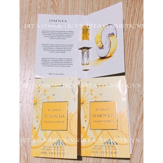 Vial Nước Hoa Bvlgari Omnia Golden 1,5ml
