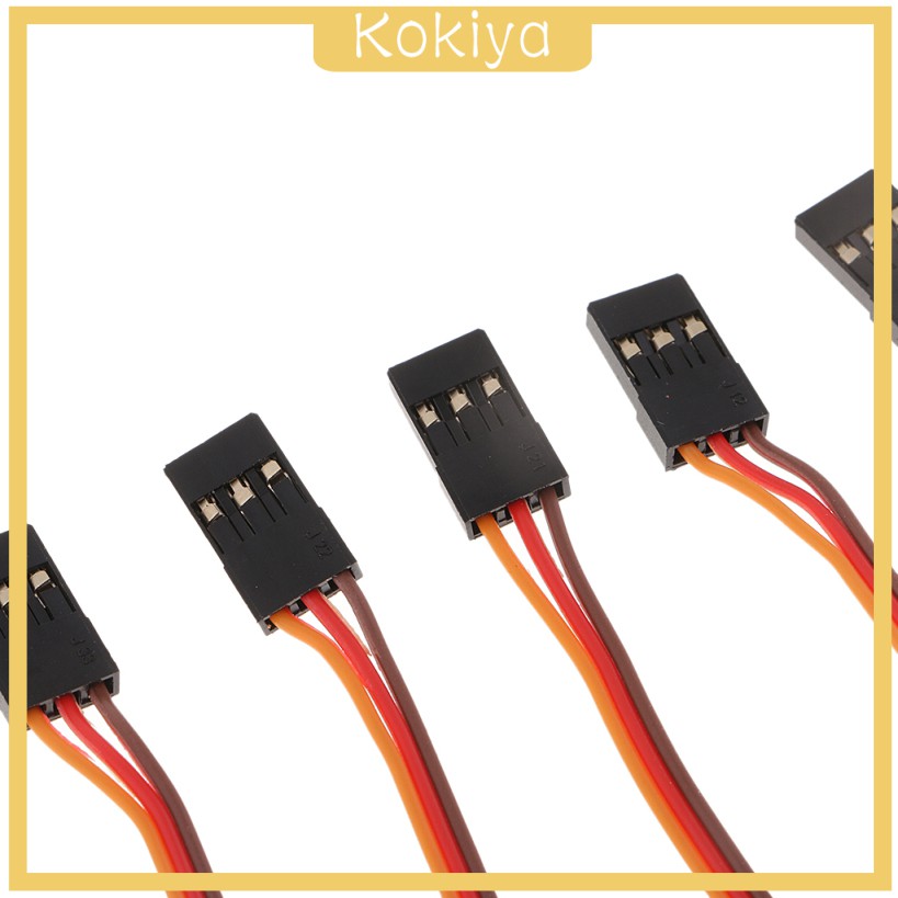 Set 5 Dây Cáp Nối Mở Rộng Servo 3 Pin Futaba Jr