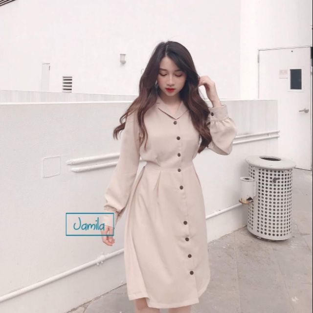 Váy Jamila size S dài tay