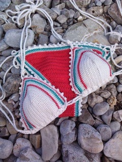 Mẫu bikini len móc