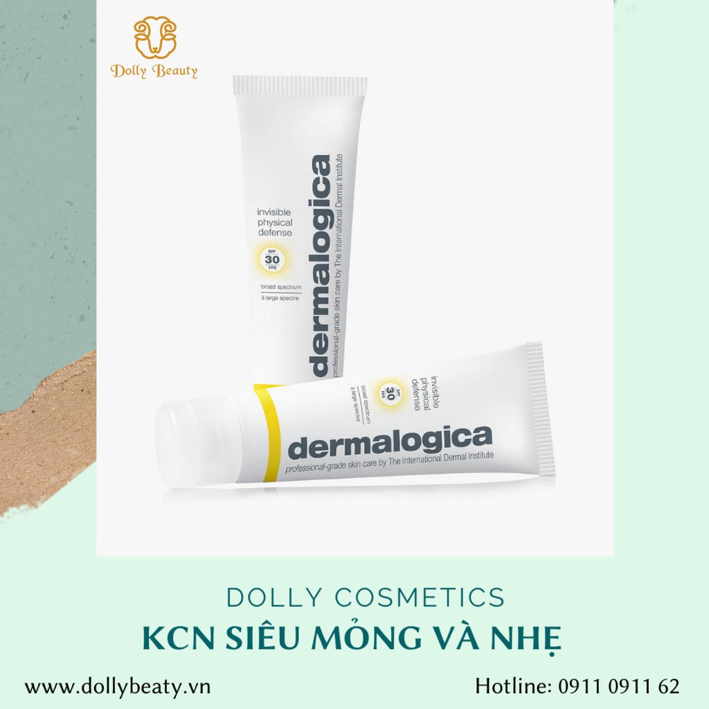 Kem chống nắng siêu mỏng và nhẹ Invisible Physical Defense SPF30 ( 50ml ) của Dermalogica - DOLLY BEAUTY