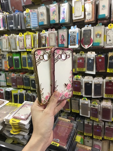 Ốp J5(2015),J7 Prime Dẻo Đính đá đẹp Mely | BigBuy360 - bigbuy360.vn