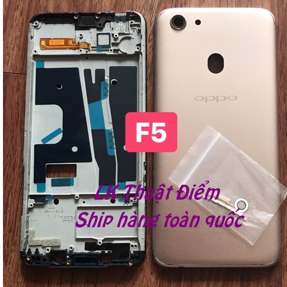 bộ xương vỏ oppo F5 zin