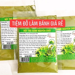 Bột trà xanh nguyên chất Chợ Quê 50g