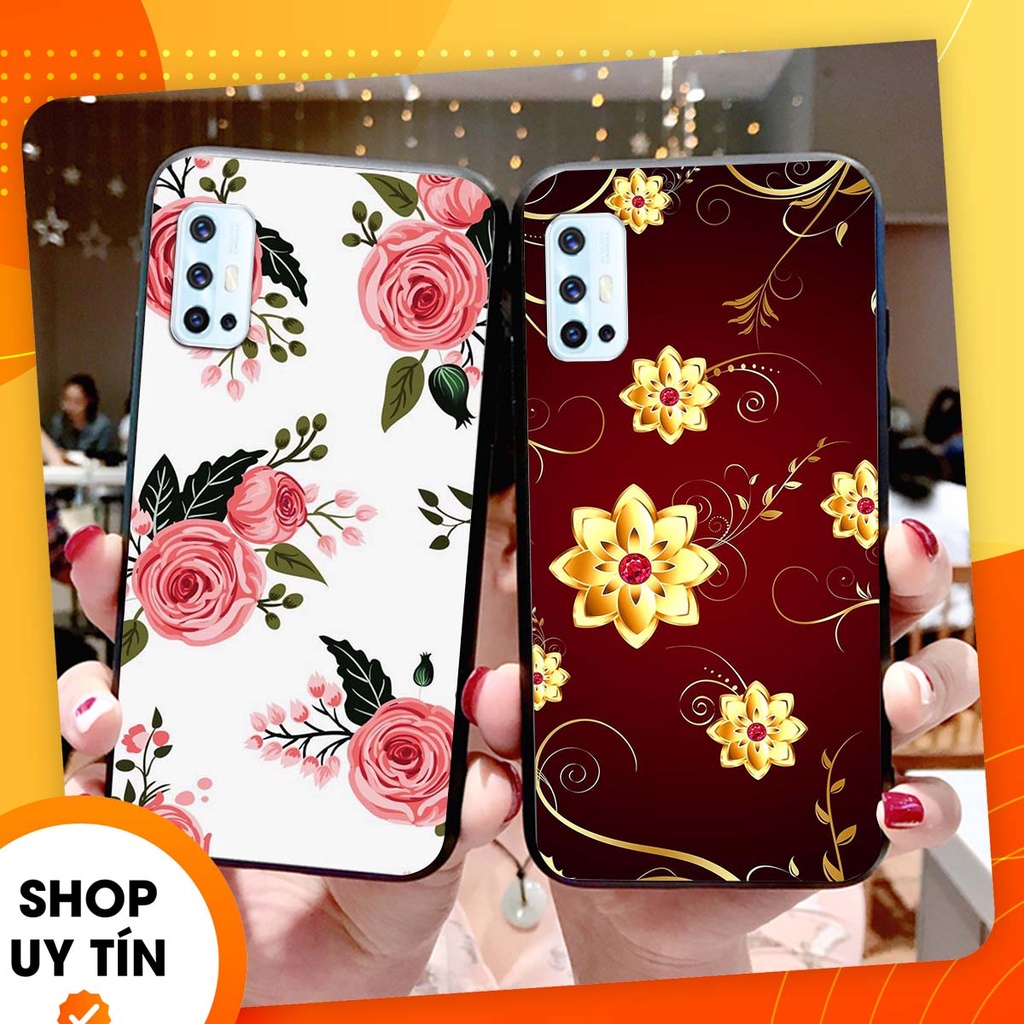 Ốp lưng Vivo V17 in hình hoa xinh xắn, hiện đại , thời trang ,phong cách