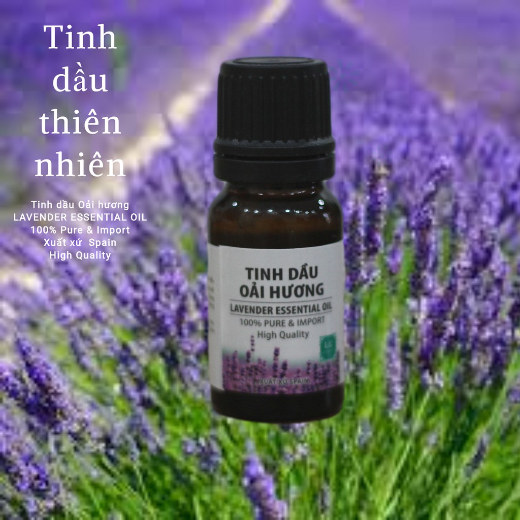 Tinh dầu Oải hương (Lavender) - Tinh dầu nguyên chất nhập khẩu - Tiêu chuẩn EU