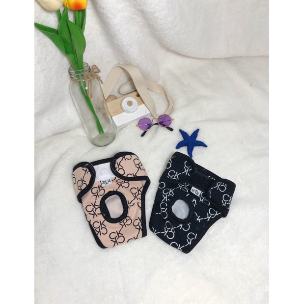 Quần sinh lý Ck cao cấp cho chó mèo/quần sinh lý cún cái