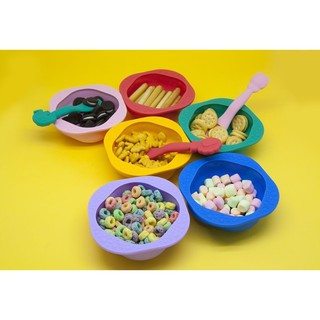 Set 2 cái bát ăn dặm Silicone Marcus & Marcus