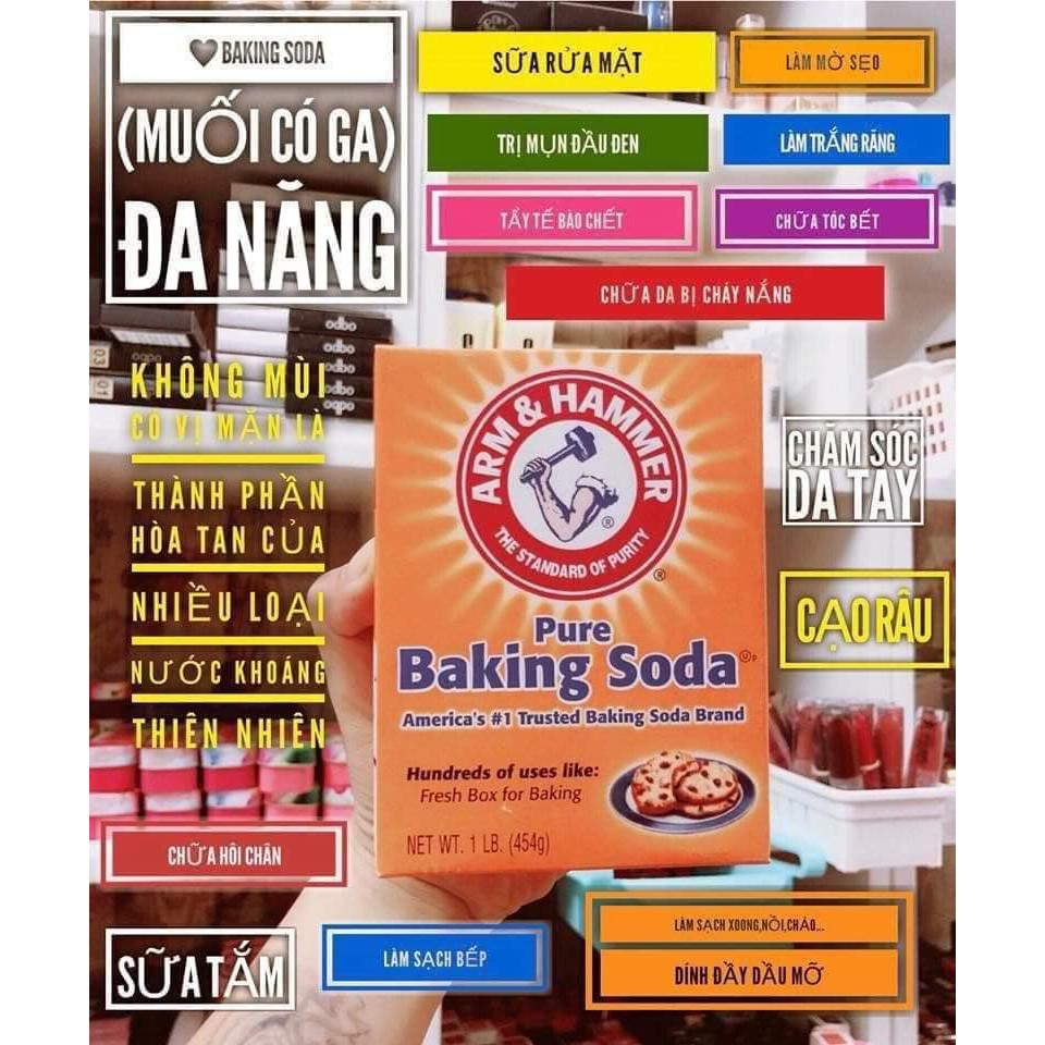 Bột banking soda 454gr