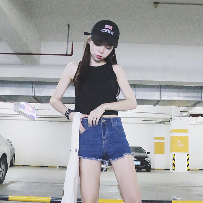 IELGY   Sexy Nude Skinny Tank Top