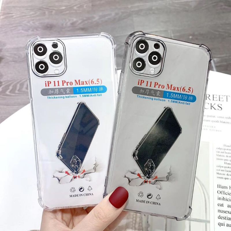 Ốp lưng Iphone Trong suốt ip 11promax-->ip 6 Chống sốc hàng chuẩn chất lượng
