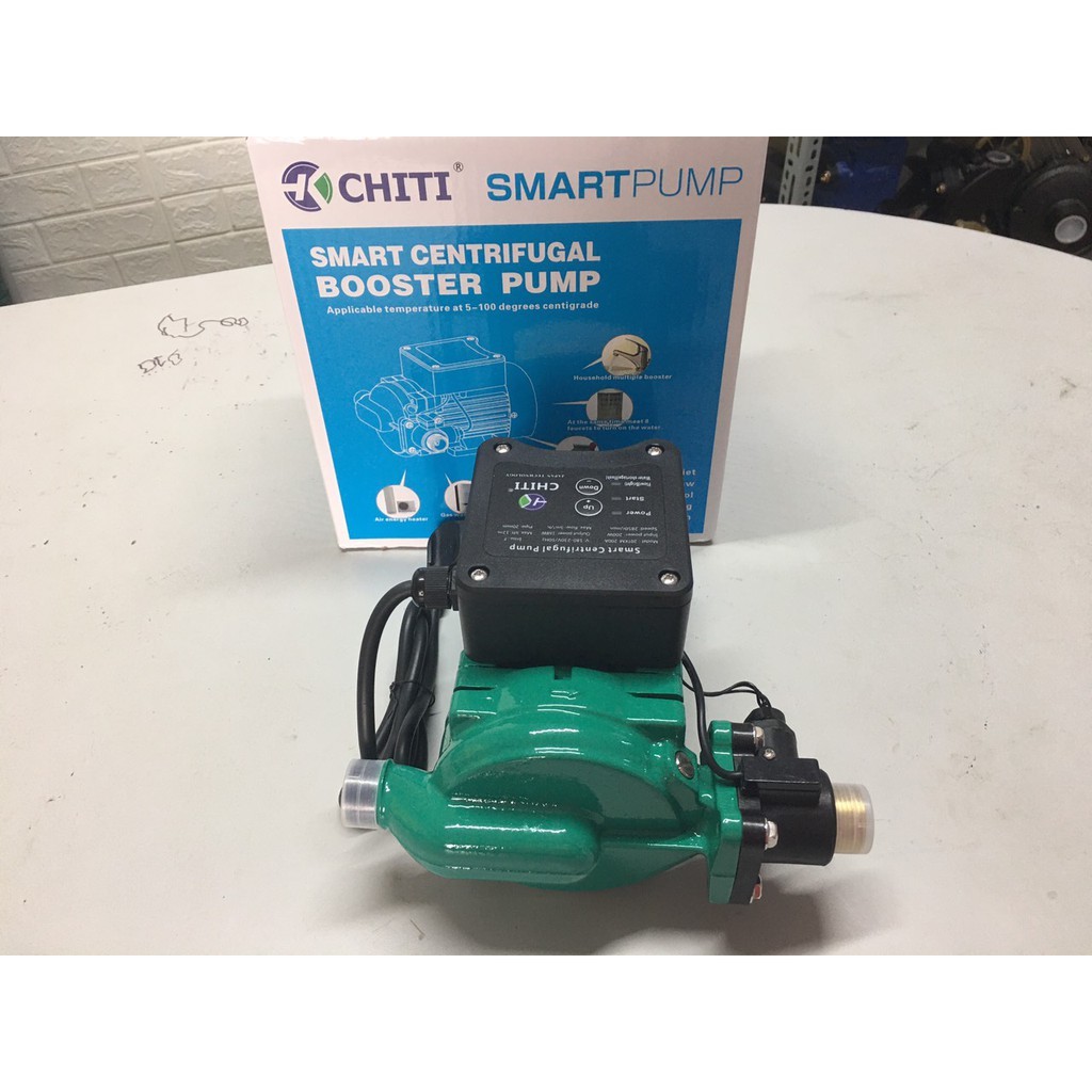 CHITI 20TKM-200A Máy bơm ly tâm tăng áp nước nóng điện tử thông minh chuyên dùng cho tầng áp mái nhà