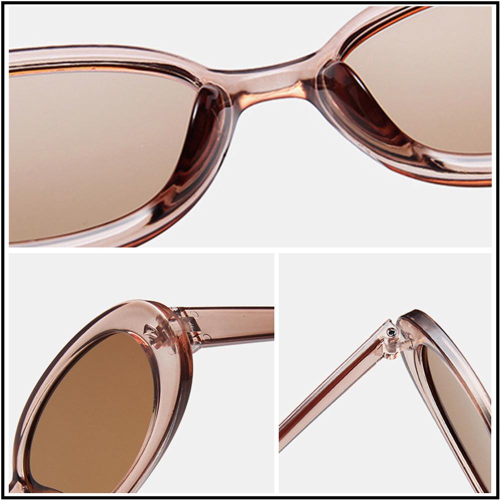 Kính Mát Gọng Oval Nhỏ Phong Cách Vintage Thời Trang Cho Nam Và Nữ