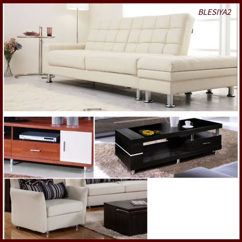 [BLESIYA2]Retro Sofa Leg Plinth Anti-damp Wardrobe Cupboard  8cm White