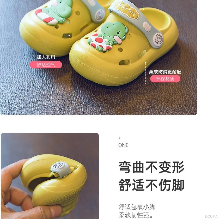 Đôi Giày Họa Tiết Hoạt Hình Dễ Thương Thời Trang Mùa Hè Độc Đáo Cho Bé