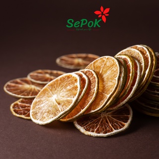 Chanh Tươi Thái Lát Sấy Khô Loại I -  50g/100g - Làm Trà Thanh Nhiệt, Bổ Sung Vitamin, Giữ Dáng, Đẹp Da - SePok