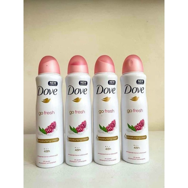 Xịt thơm body DOVE Go Fresh & Beauty Finish