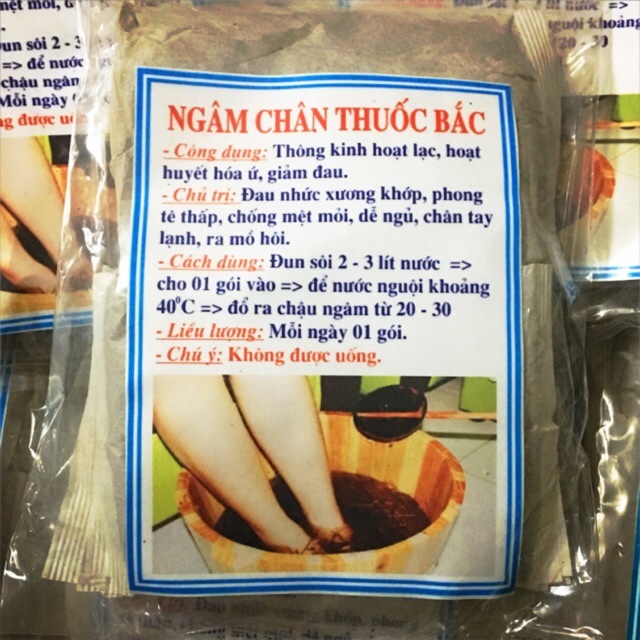 Bột ngâm chân thuốc bắc Y Dược Học Cổ Truyền VN