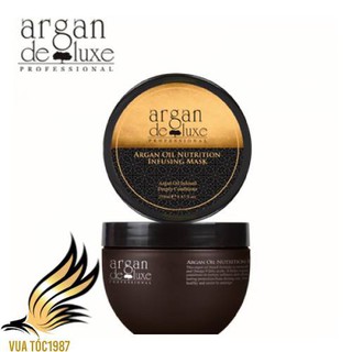 Hấp dầu Argan deluxe phục hồi tóc hư tổn 250ml