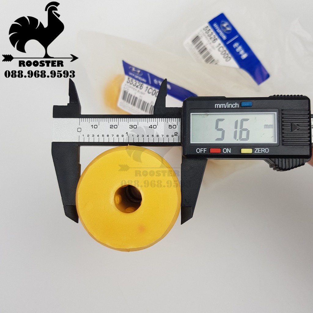 Cao su tăm bông giảm xóc  sau xe Accent , Getz