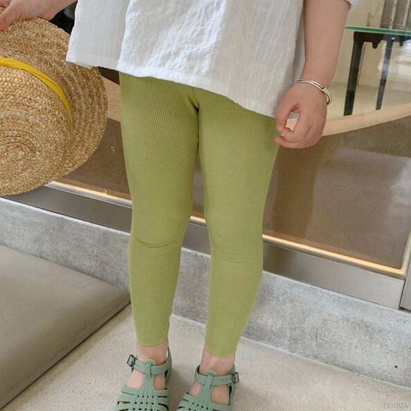 Quần legging màu sắc kẹo ngọt phong cách Hàn Quốc cho bé