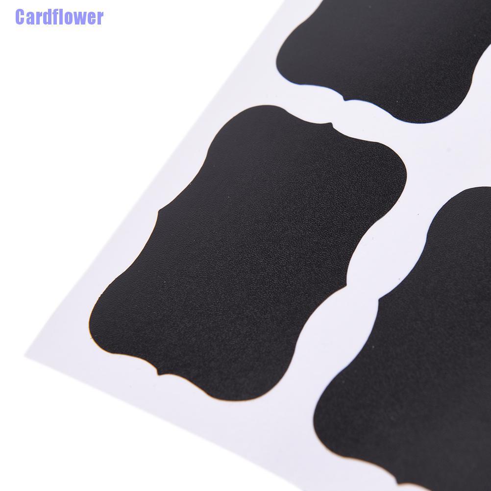 Cardflower  Hot Sale36pcs Chalkboard Blackboard Chalk Board Stickers Decals Craft Kitchen Labels